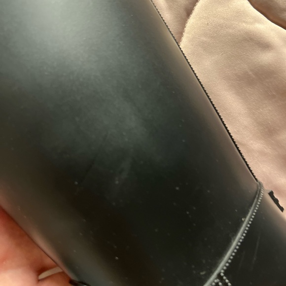 Givenchy Black Rubber Eva Chain Boots Size 8.5 - Picture 7 of 11